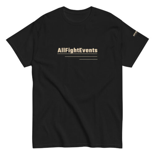 AllFightEvents Offical T-Shirt